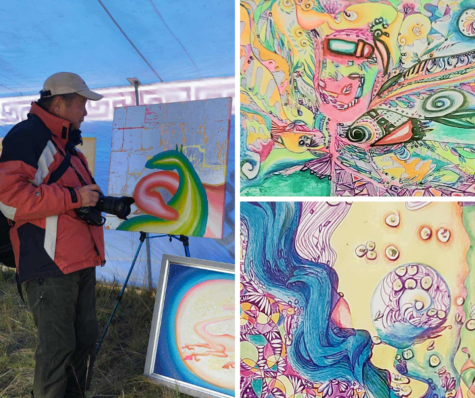 “Эгшигт хүрдэн” уран бүтээлийн үзэсгэлэн дэлгэгдлээ